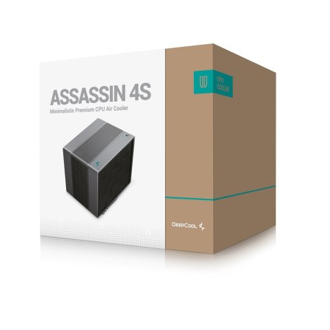DeepCool ASSASSIN 4S Procesor Chłodnica powietrza 14 cm Czarny 1 szt. DeepCool ASSASSIN 4S Procesor Chłodnica powietrza 14 cm Czarny 1 szt.