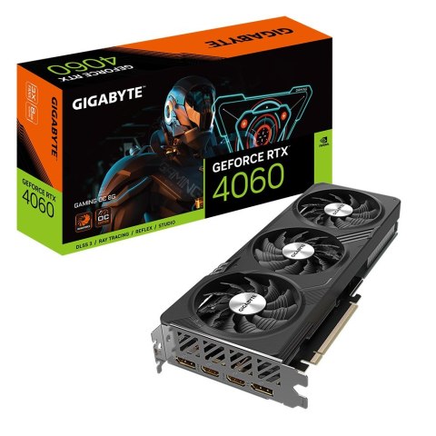 Gigabyte GeForce RTX 4060 GAMING OC 8G NVIDIA GeForce RTX 4060 8 GB GDDR6 Gigabyte GeForce RTX 4060 GAMING OC 8G NVIDIA GeForce RTX 4060 8 GB GDDR6