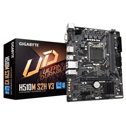 Gigabyte H510M S2H V3 płyta główna Intel H470 Express LGA 1200 (Socket H5) micro ATX Gigabyte H510M S2H V3 płyta główna Intel H470 Express LGA 1200 (Socket H5) micro ATX