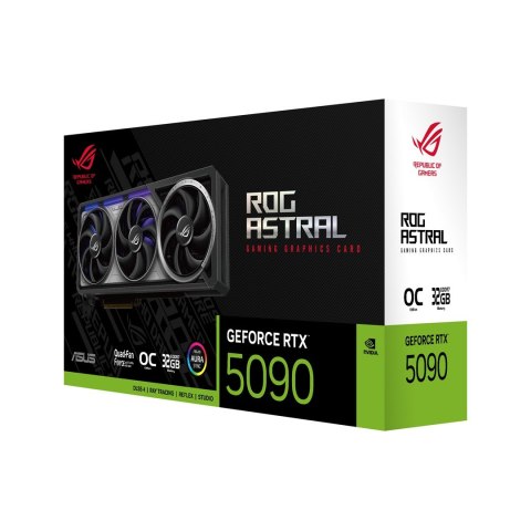 Karta graficzna ASUS ROG ASTRAL GeForce RTX 5090 OC 32GB Karta graficzna ASUS ROG ASTRAL GeForce RTX 5090 OC 32GB