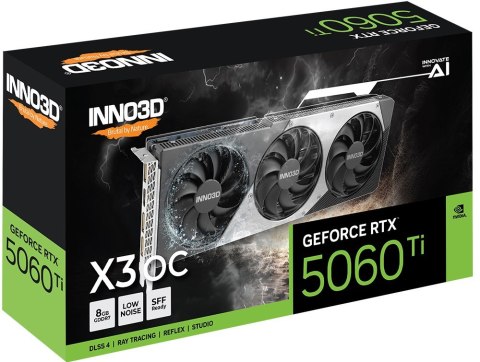 Karta graficzna INNO3D RTX 5060 Ti X3 OC 8GB Karta graficzna INNO3D RTX 5060 Ti X3 OC 8GB