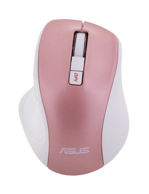 Mysz Asus Silent Wireless Mouse Rose Gold MW202 bezprzewodowa różowo-złota Mysz Asus Silent Wireless Mouse Rose Gold MW202 bezprzewodowa różowo-złota