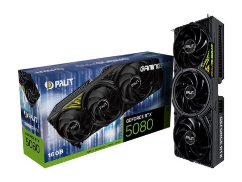 VGA PCIE16 RTX5080 16GB GDDR7/NE75080019T2-GB2031Y PALIT VGA PCIE16 RTX5080 16GB GDDR7/NE75080019T2-GB2031Y PALIT