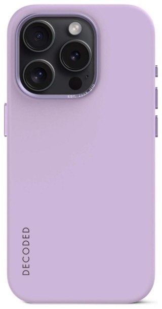 Decoded - silikonowa obudowa ochronna do iPhone 15 Pro Max kompatybilna z MagSafe (lavender)