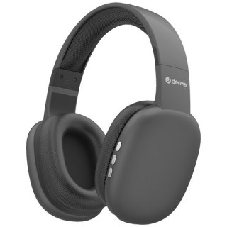 Denver BTH-252 słuchawki/zestaw słuchawkowy Bezprzewodowy Ręczny Połączenia/Muzyka/Sport/Codzienność Bluetooth Szary