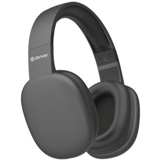 Denver BTH-252 słuchawki/zestaw słuchawkowy Bezprzewodowy Ręczny Połączenia/Muzyka/Sport/Codzienność Bluetooth Szary