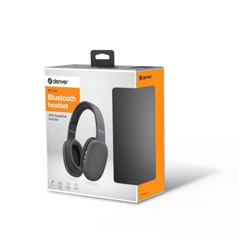 Denver BTH-252 słuchawki/zestaw słuchawkowy Bezprzewodowy Ręczny Połączenia/Muzyka/Sport/Codzienność Bluetooth Szary Denver BTH-252 słuchawki/zestaw słuchawkowy Bezprzewodowy Ręczny Połączenia/Muzyka/Sport/Codzienność Bluetooth Szary