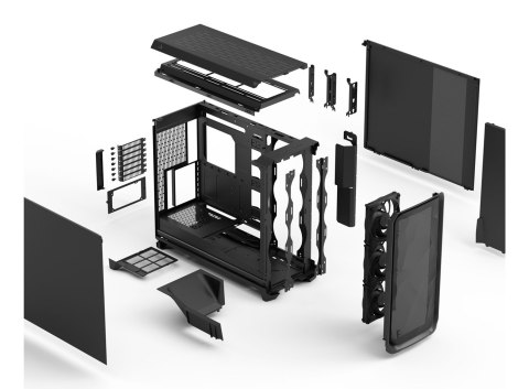 Etui Fractal Design Meshify 3 XL Solid Black - ATX Etui Fractal Design Meshify 3 XL Solid Black - ATX