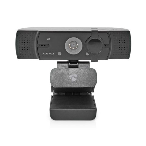 Kamerka internetowa Nedis Full HD 60fps / 4K 30fps czarna Kamerka internetowa Nedis Full HD 60fps / 4K 30fps czarna