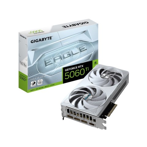 Karta graficzna Gigabyte GeForce RTX 5060 Ti EAGLE OC ICE 8GB Karta graficzna Gigabyte GeForce RTX 5060 Ti EAGLE OC ICE 8GB