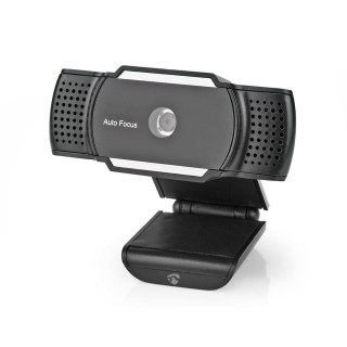 Nedis WCAM110BK kamera internetowa 5 MP 2592 x 1944 px USB 2.0 Czarny