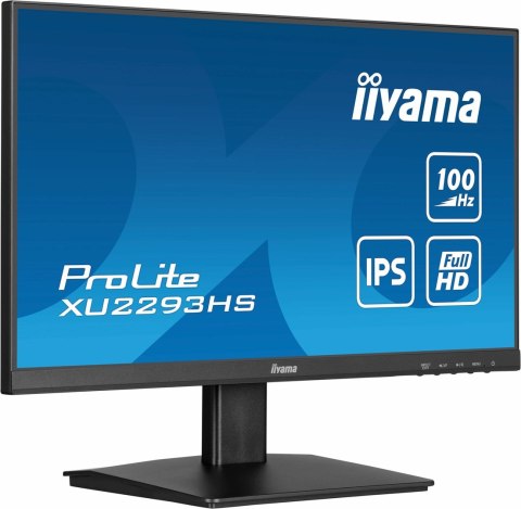 Iiyama ProLite XU2293HS-B6 monitor komputerowy 54,6 cm (21.5") 1920 x 1080 px Full HD LED Czarny Iiyama ProLite XU2293HS-B6 monitor komputerowy 54,6 cm (21.5") 1920 x 1080 px Full HD LED Czarny