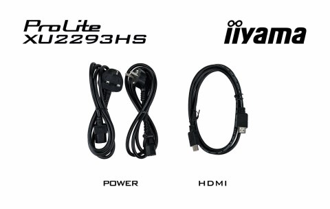 Iiyama ProLite XU2293HS-B6 monitor komputerowy 54,6 cm (21.5") 1920 x 1080 px Full HD LED Czarny Iiyama ProLite XU2293HS-B6 monitor komputerowy 54,6 cm (21.5") 1920 x 1080 px Full HD LED Czarny