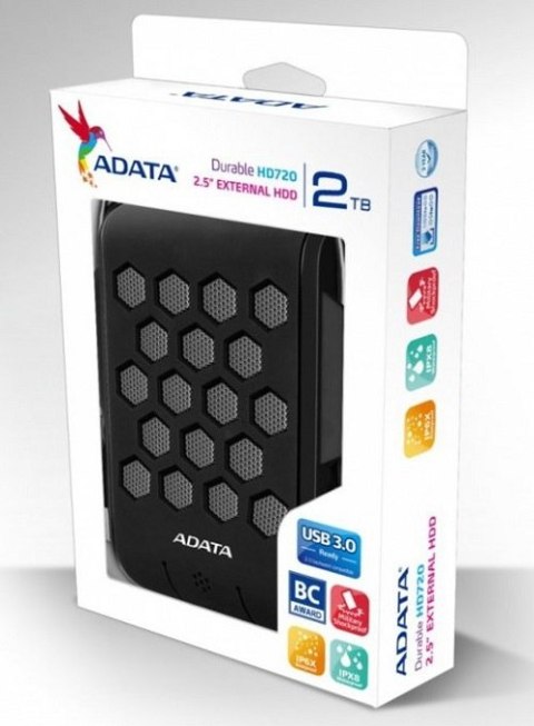 Dysk zewnętrzny HDD A-DATA HD720 (2TB /Czarny )