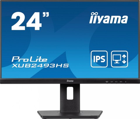 Monitor IIYAMA XUB2493HS-B6 (23.8" /100Hz /1920 x 1080 /Czarny)