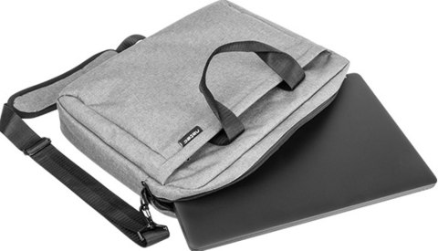 Torba na laptopa NATEC Mustela 15.6 Grey (Szary) (maks.15.6"/Szary)