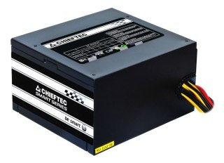 Chieftec Smart GPS-600A8 moduł zasilaczy 600 W 20+4 pin ATX ATX Czarny