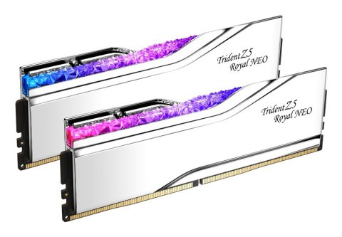 G.SKILL TRIDENT Z5 ROYAL RGB DDR5 2X32GB 6000MHZ CL28 NEO F5-6000J2836G32GX2-TR5NS G.SKILL TRIDENT Z5 ROYAL RGB DDR5 2X32GB 6000MHZ CL28 NEO F5-6000J2836G32GX2-TR5NS
