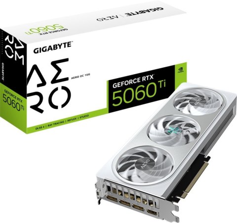 Karta graficzna Gigabyte RTX 5060 Ti Aero OC 16 GB Karta graficzna Gigabyte RTX 5060 Ti Aero OC 16 GB
