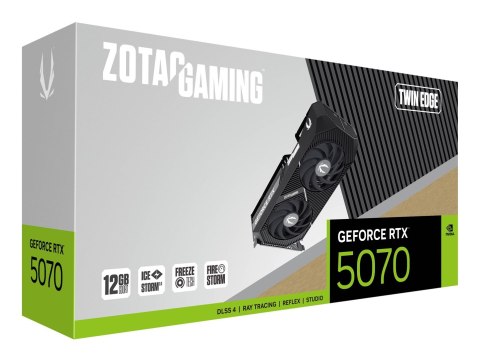 Karta graficzna ZOTAC GAMING GeForce RTX 5070 Twin Edge 12GB Karta graficzna ZOTAC GAMING GeForce RTX 5070 Twin Edge 12GB