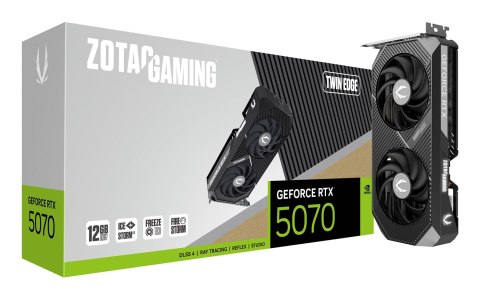 Karta graficzna ZOTAC GAMING GeForce RTX 5070 Twin Edge 12GB Karta graficzna ZOTAC GAMING GeForce RTX 5070 Twin Edge 12GB
