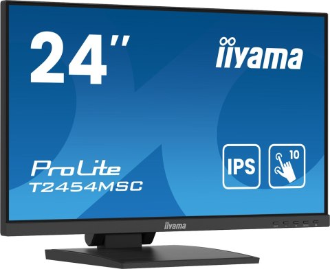 Płaski ekran Iiyama ProLite T2454MSC-B2AG 24 PCAP Multi Touch 10P - 61 cm Płaski ekran Iiyama ProLite T2454MSC-B2AG 24 PCAP Multi Touch 10P - 61 cm