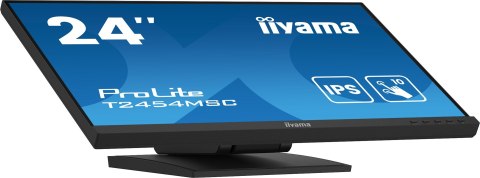 Płaski ekran Iiyama ProLite T2454MSC-B2AG 24 PCAP Multi Touch 10P - 61 cm Płaski ekran Iiyama ProLite T2454MSC-B2AG 24 PCAP Multi Touch 10P - 61 cm