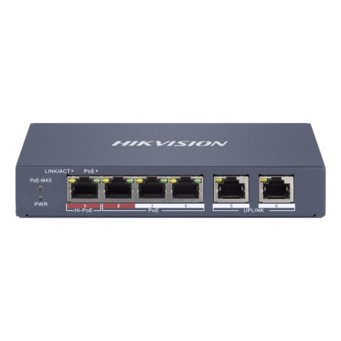 SWITCH POE HIKVISION DS-3E1106HP-EI SWITCH POE HIKVISION DS-3E1106HP-EI
