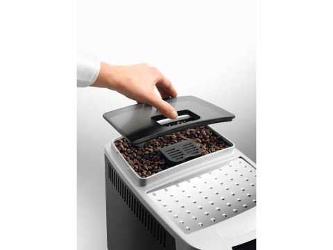 Ekspres ciśnieniowy automatyczny DeLonghi Magnifica S ECAM 22.110 SB (1450W; kolor srebrny) Ekspres ciśnieniowy automatyczny DeLonghi Magnifica S ECAM 22.110 SB (1450W; kolor srebrny)