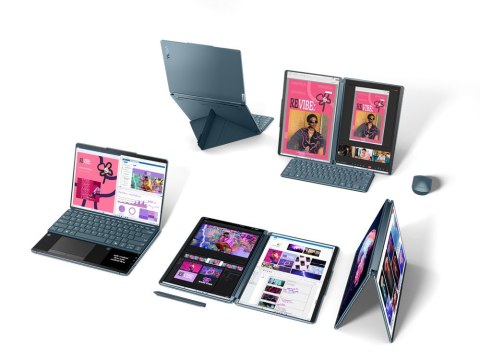 Lenovo Yoga Book 9 13IMU9 Ultra 7 155U 2x 13.3" 2.8K OLED 400nits Glossy 60Hz 32GB LPDDR5x-7467 SSD512 Intel Arc Graphics Win11 Lenovo Yoga Book 9 13IMU9 Ultra 7 155U 2x 13.3" 2.8K OLED 400nits Glossy 60Hz 32GB LPDDR5x-7467 SSD512 Intel Arc Graphics Win11