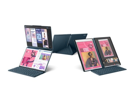 Lenovo Yoga Book 9 13IMU9 Ultra 7 155U 2x 13.3" 2.8K OLED 400nits Glossy 60Hz 32GB LPDDR5x-7467 SSD512 Intel Arc Graphics Win11 Lenovo Yoga Book 9 13IMU9 Ultra 7 155U 2x 13.3" 2.8K OLED 400nits Glossy 60Hz 32GB LPDDR5x-7467 SSD512 Intel Arc Graphics Win11