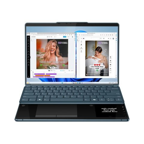 Lenovo Yoga Book 9 13IMU9 Ultra 7 155U 2x 13.3" 2.8K OLED 400nits Glossy 60Hz 32GB LPDDR5x-7467 SSD512 Intel Arc Graphics Win11 Lenovo Yoga Book 9 13IMU9 Ultra 7 155U 2x 13.3" 2.8K OLED 400nits Glossy 60Hz 32GB LPDDR5x-7467 SSD512 Intel Arc Graphics Win11
