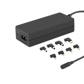 Qoltec 50011 adapter zasilający/ inwentor Wewnętrzna 65 W Czarny
