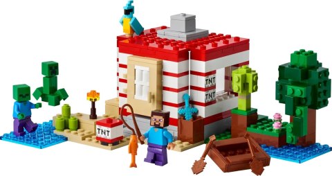 LEGO MINECRAFT 21275 THE TNT JUNGLE HOUSE LEGO MINECRAFT 21275 THE TNT JUNGLE HOUSE