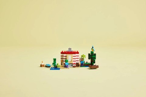 LEGO MINECRAFT 21275 THE TNT JUNGLE HOUSE LEGO MINECRAFT 21275 THE TNT JUNGLE HOUSE
