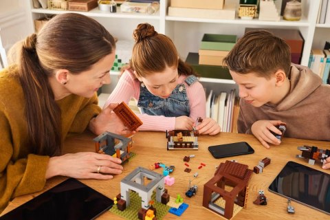 LEGO MINECRAFT 21278 THE PILLAGER OUTPOST AND RAVAGER