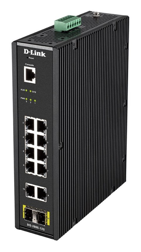 Switch D-Link 12 Port L2 Industrial Smart