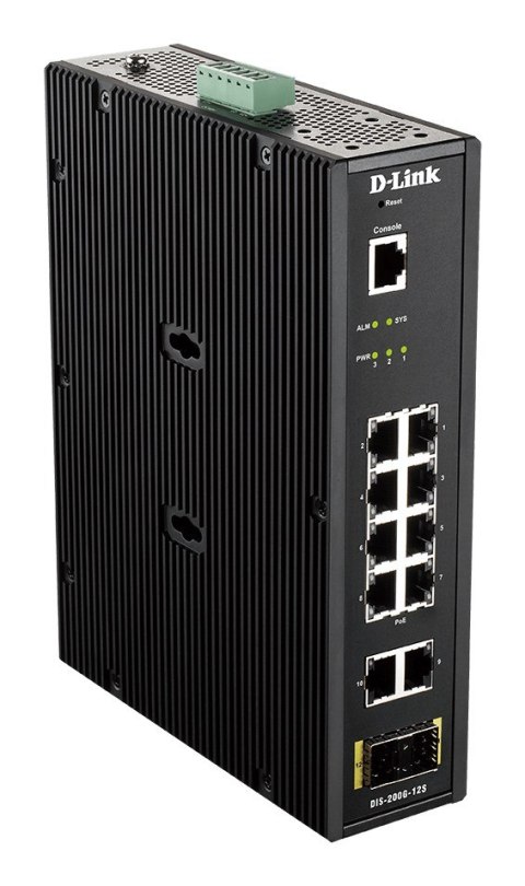 Switch D-Link 12 Port L2 Industrial Smart