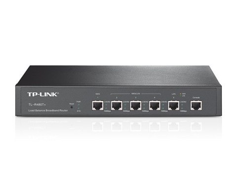 TP-Link TL-R480T+ ruter Fast Ethernet Czarny TP-Link TL-R480T+ ruter Fast Ethernet Czarny