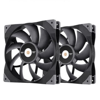 Thermaltake TOUGHFAN 14 Obudowa komputera Wentylator 14 cm Czarny 2 szt.