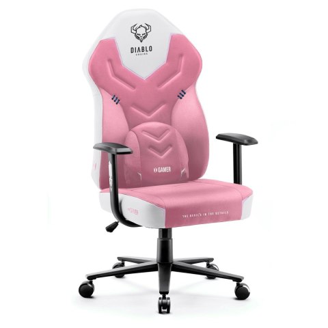 Fotel gamingowy DIABLO X-GAMER różowo-biały Fotel gamingowy DIABLO X-GAMER różowo-biały