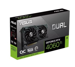 Karta graficzna ASUS GeForce RTX 4060 Ti DUAL OC 16G GDDR6 DUAL-RTX4060TI-O16G