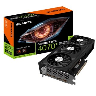 Karta graficzna GIGABYTE GeForce RTX 4070 Ti SUPER WINDFORCE OC 16GB GDDR6X GV-N407TSWF3OC-16GD