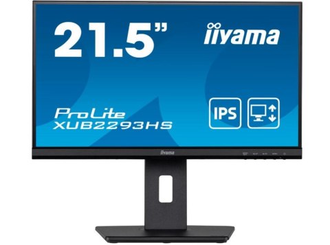Monitor IIYAMA XUB2293HS-B5 (21.5" /1920 x 1080 /Czarny) Monitor IIYAMA XUB2293HS-B5 (21.5" /1920 x 1080 /Czarny)