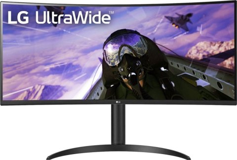 Monitor LG 34WP65CP-B.AEU (34" /VA /160Hz /3440 x 1440 /Biało-srebrny) Monitor LG 34WP65CP-B.AEU (34" /VA /160Hz /3440 x 1440 /Biało-srebrny)