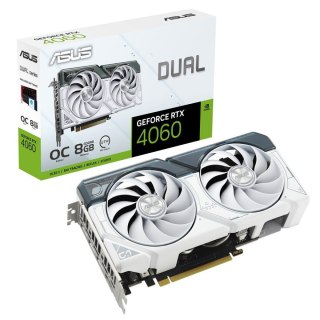 Karta graficzna ASUS Dual GeForce RTX 4060 8GB OC White GDDR6 90YV0JC2-M0NA00