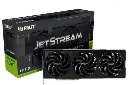 Karta graficzna PALIT GeForce RTX 4070 JETSTREAM 12 GB GDDR6X NED4070019K9-1047J