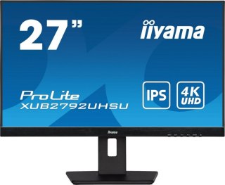 Monitor IIYAMA XUB2792UHSU-B5 (27" /60Hz /3840 x 2160 /Czarny)