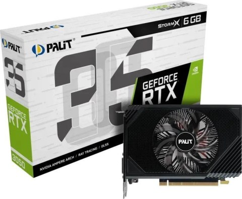 Karta graficzna PALIT GeForce RTX 3050 StormX 6GB NE63050018JE-1070F