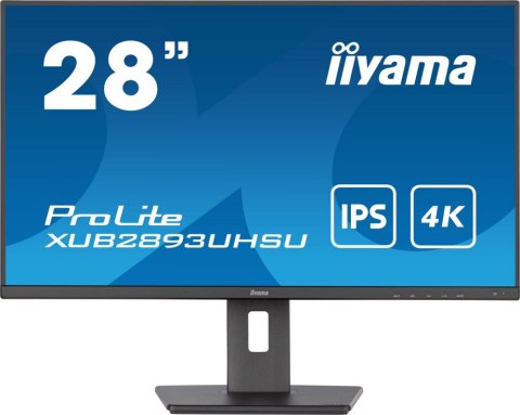 Monitor IIYAMA XUB2893UHSU-B5 (28" /60Hz /3840 x 2160 /Czarny)